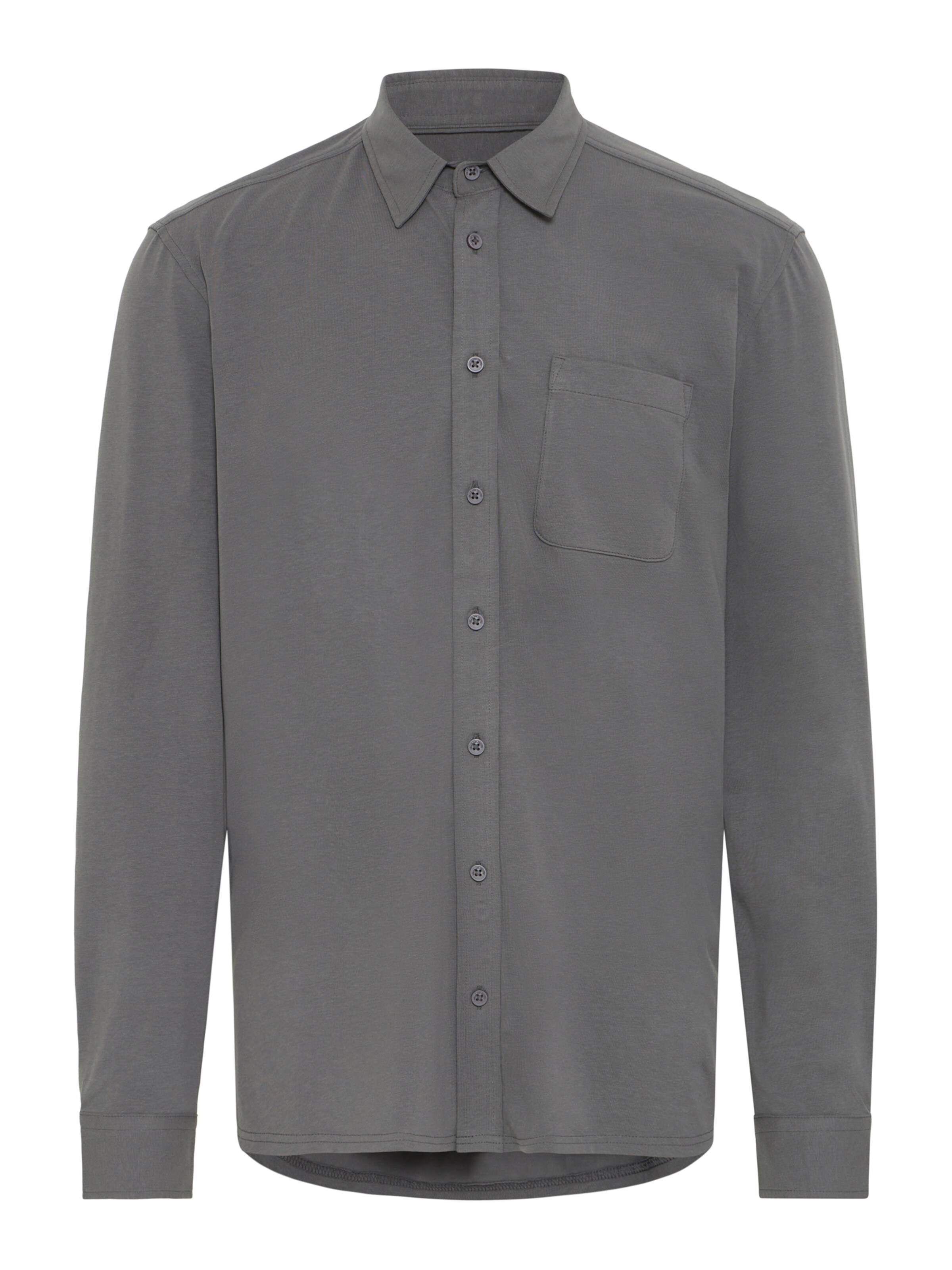 Chemise 'BHALO' BLEND en gris : devant