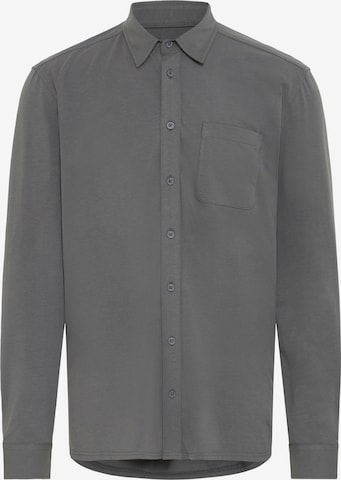 BLEND Button Up Shirt 'BHALO' in Grey: front