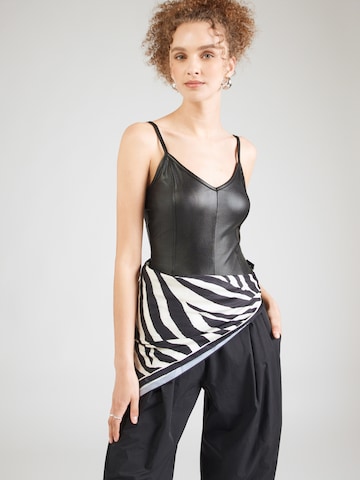 ABOUT YOU - Camisa body 'Thekla' em preto: frente