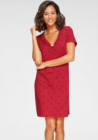 VIVANCE Regular Nightgown in Red: front