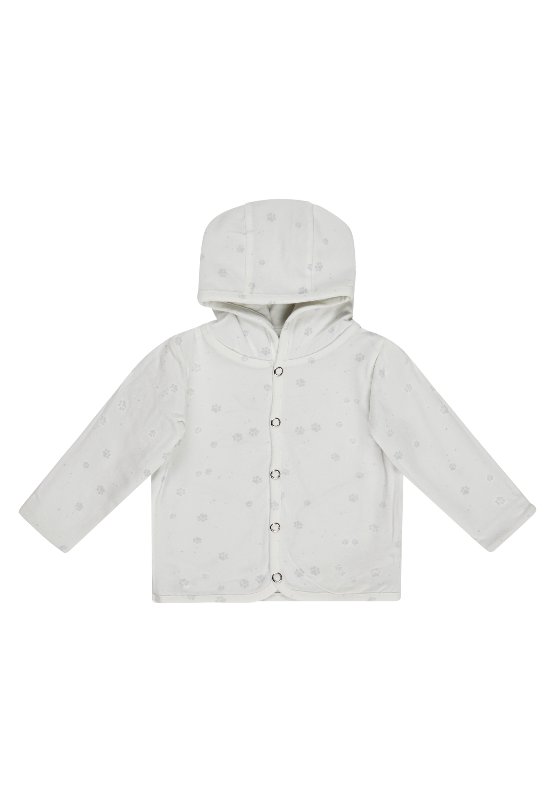 STERNTALER Between-Season Jacket 'Pfoten' in Grey