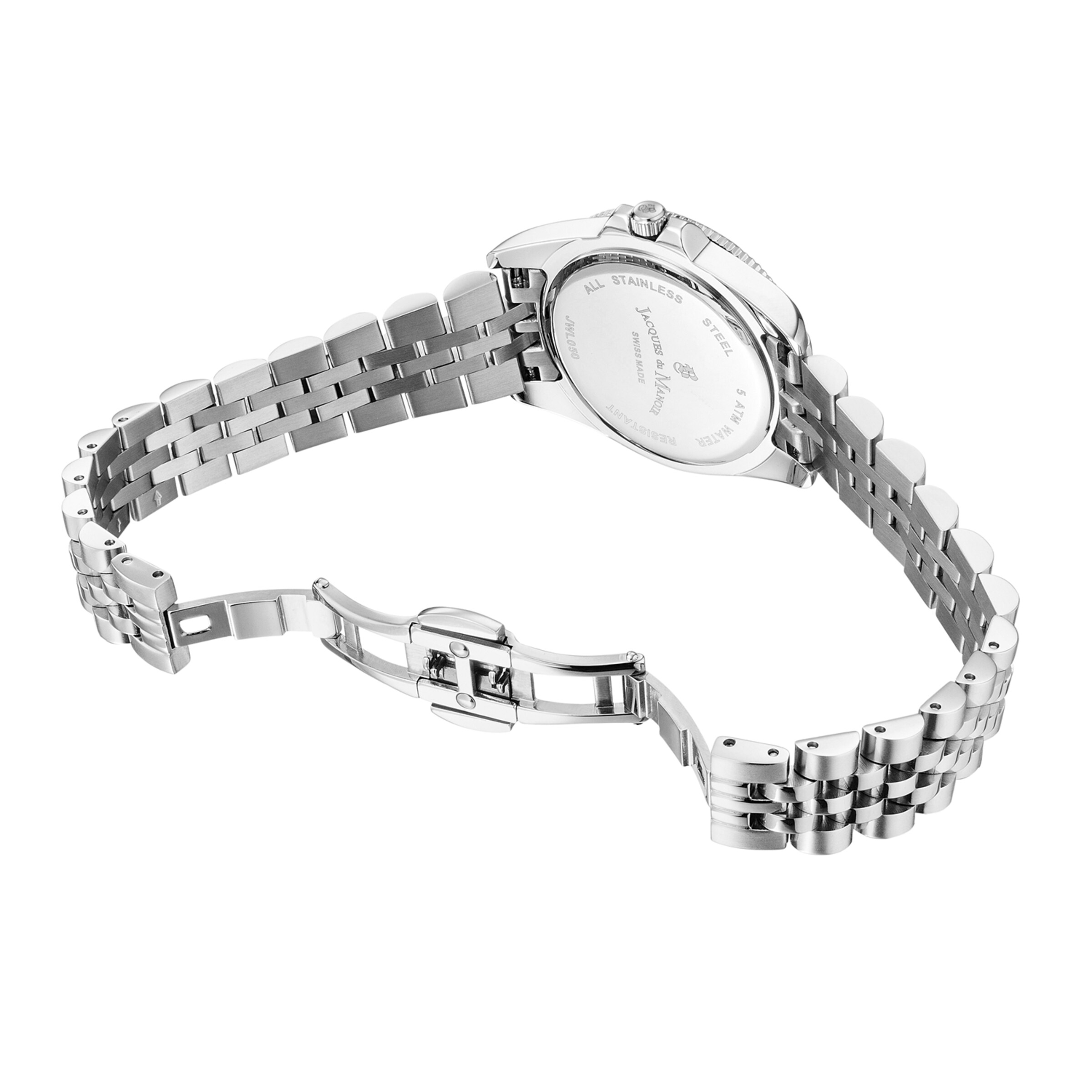 Jacques du Manoir Analoog horloge in Zilver