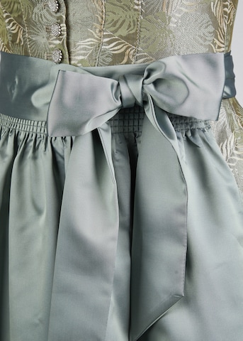 SPIETH & WENSKY Dirndl 'Henna' in Midilänge, mit Herzchen-Ausschnitt in Grün