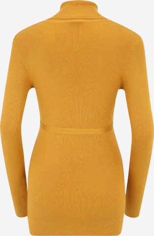 MAMALICIOUS Sweater 'JACINA' in Yellow