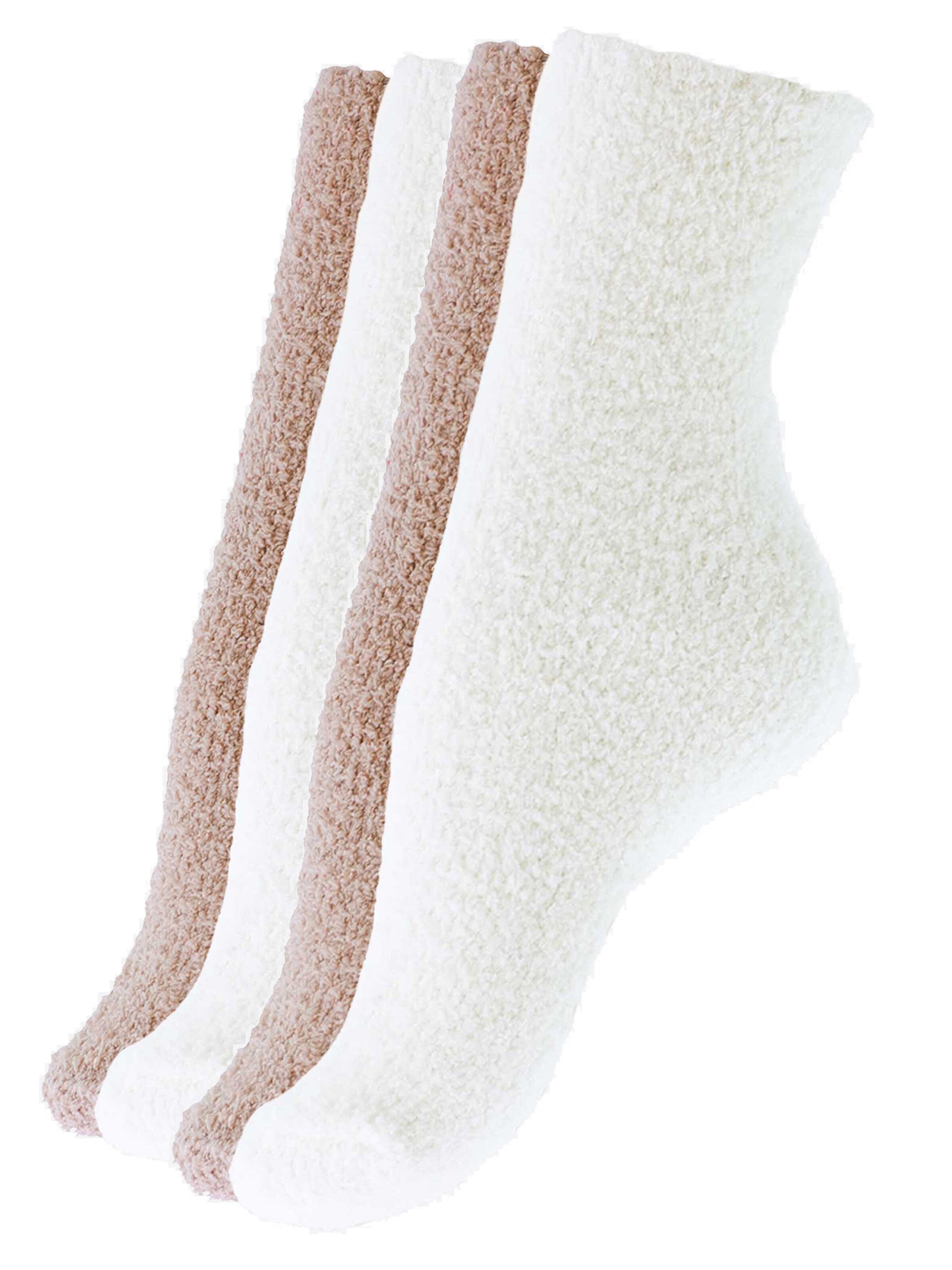 Yenita Socken in Beige: Vorderseite