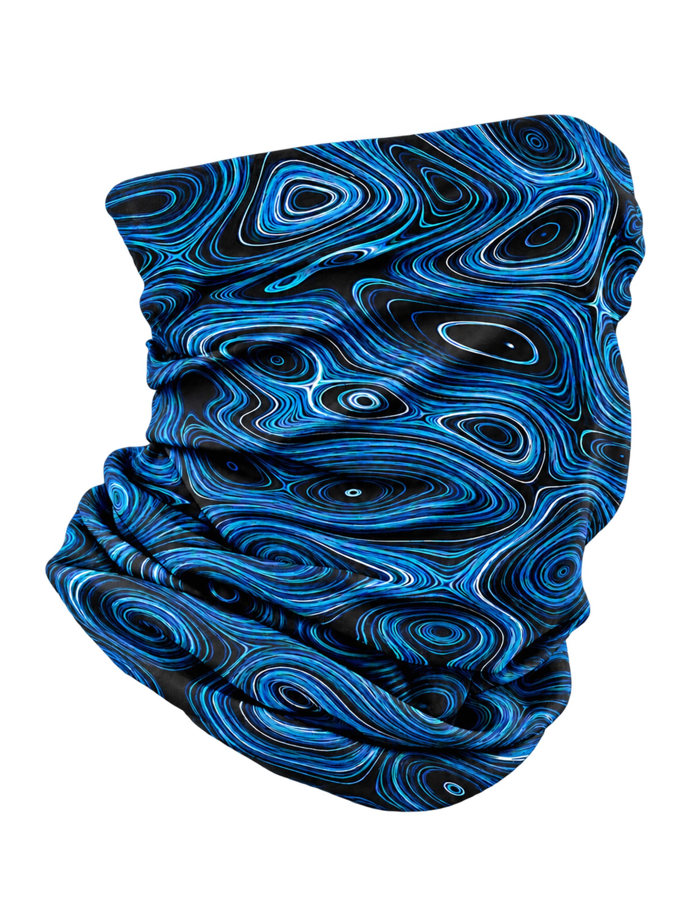 Rune Sports scarf 'The Artisan Canvas | Seamless Ice Silk Expression Gaiter' in Blue: front