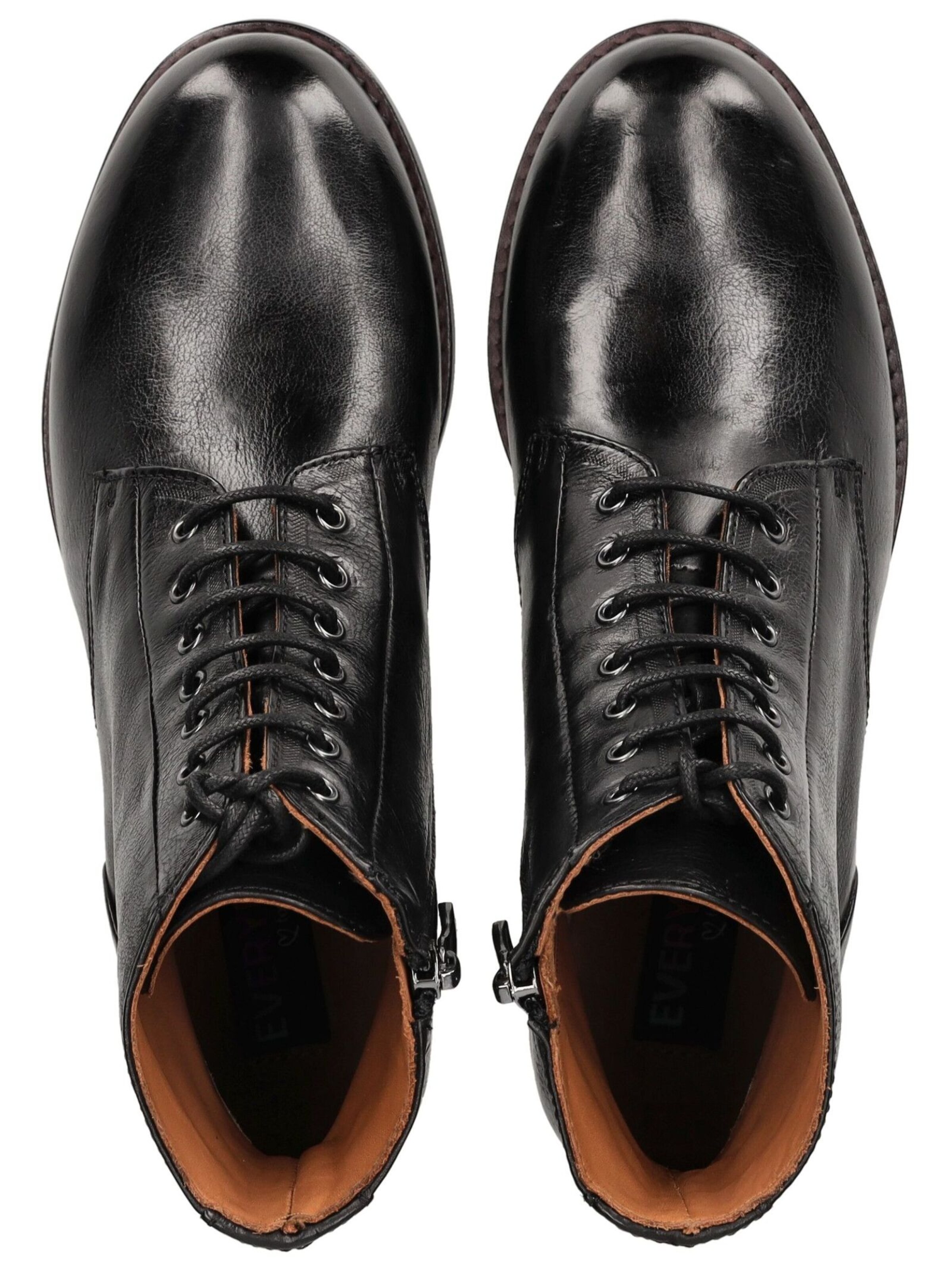 Bottines à lacets Everybody en noir