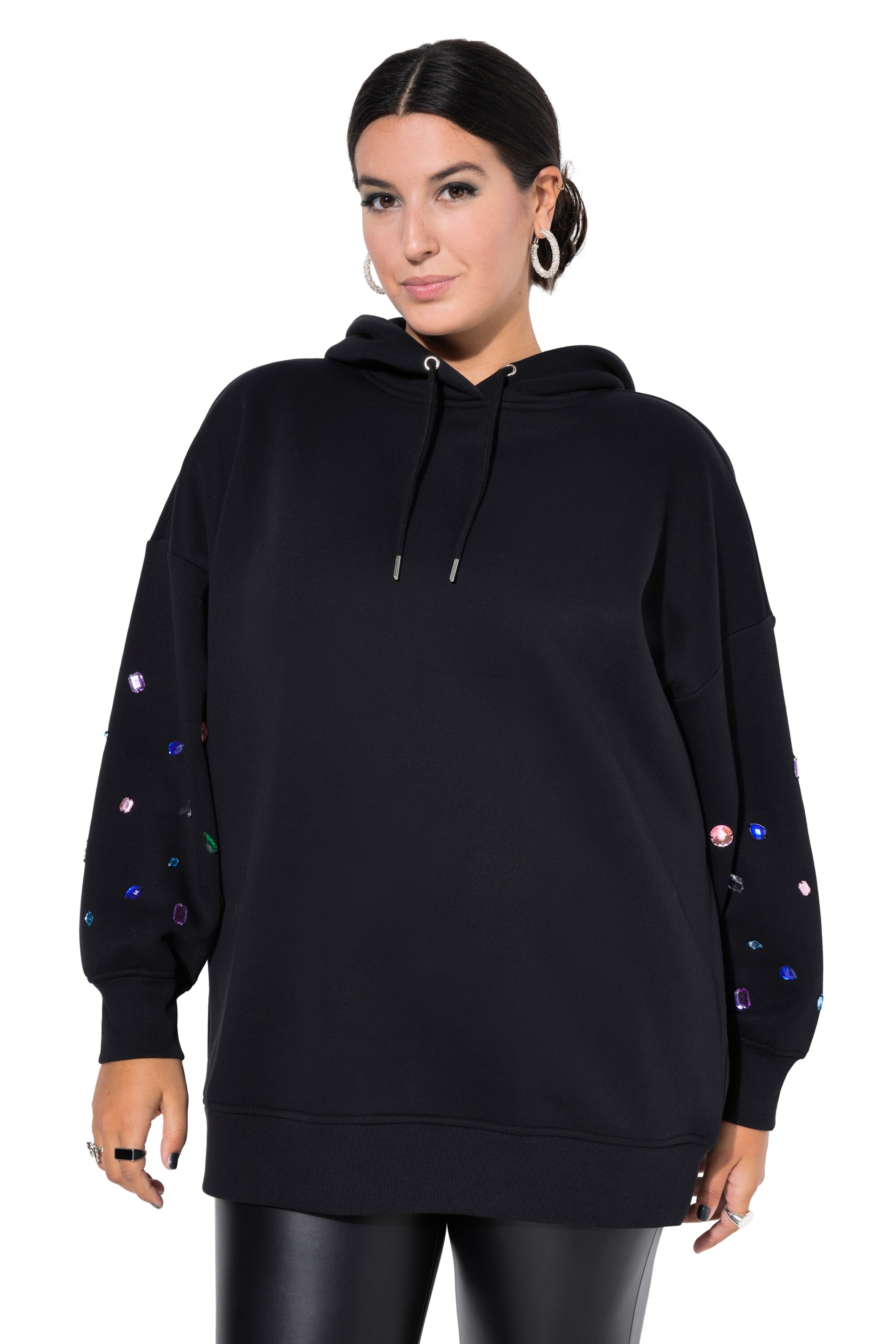 Studio Untold Sweatshirt in Schwarz: Vorderseite