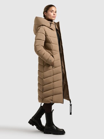 Manteau d’hiver 'Fiska' khujo en marron