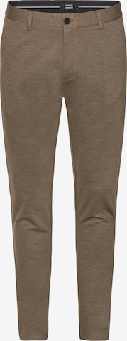 Effilé Pantalon chino 'Brendon' Clean Cut Copenhagen en vert : devant
