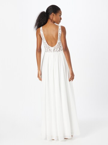 Robe de soirée Laona en blanc