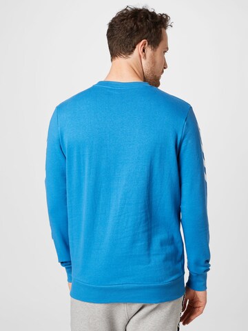 Hummel Sportsweatshirt in Blauw