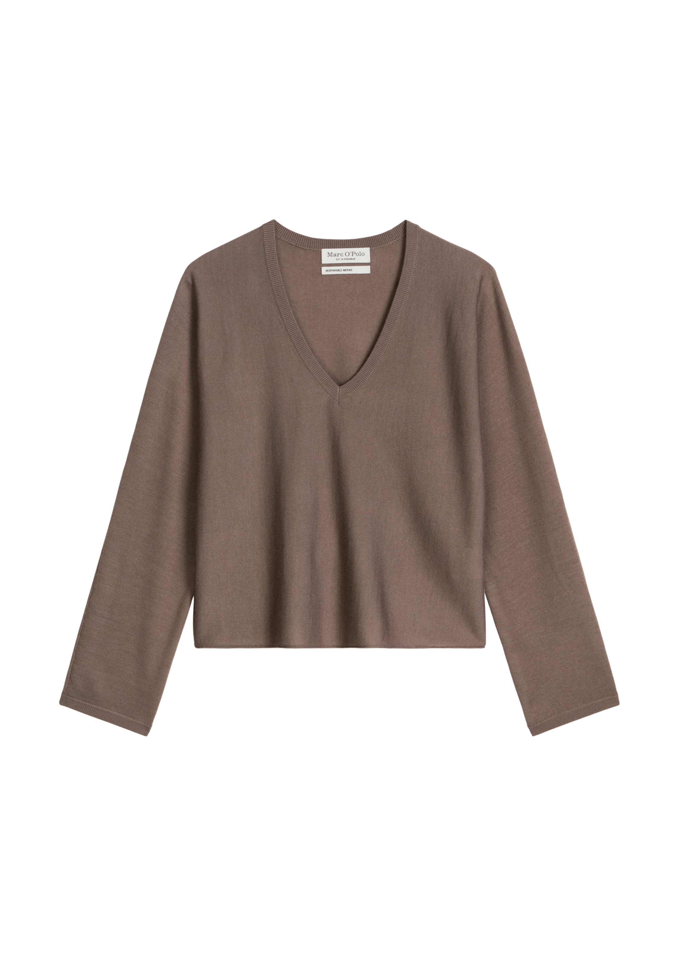 Marc O'Polo Pullover in Braun: Vorderseite