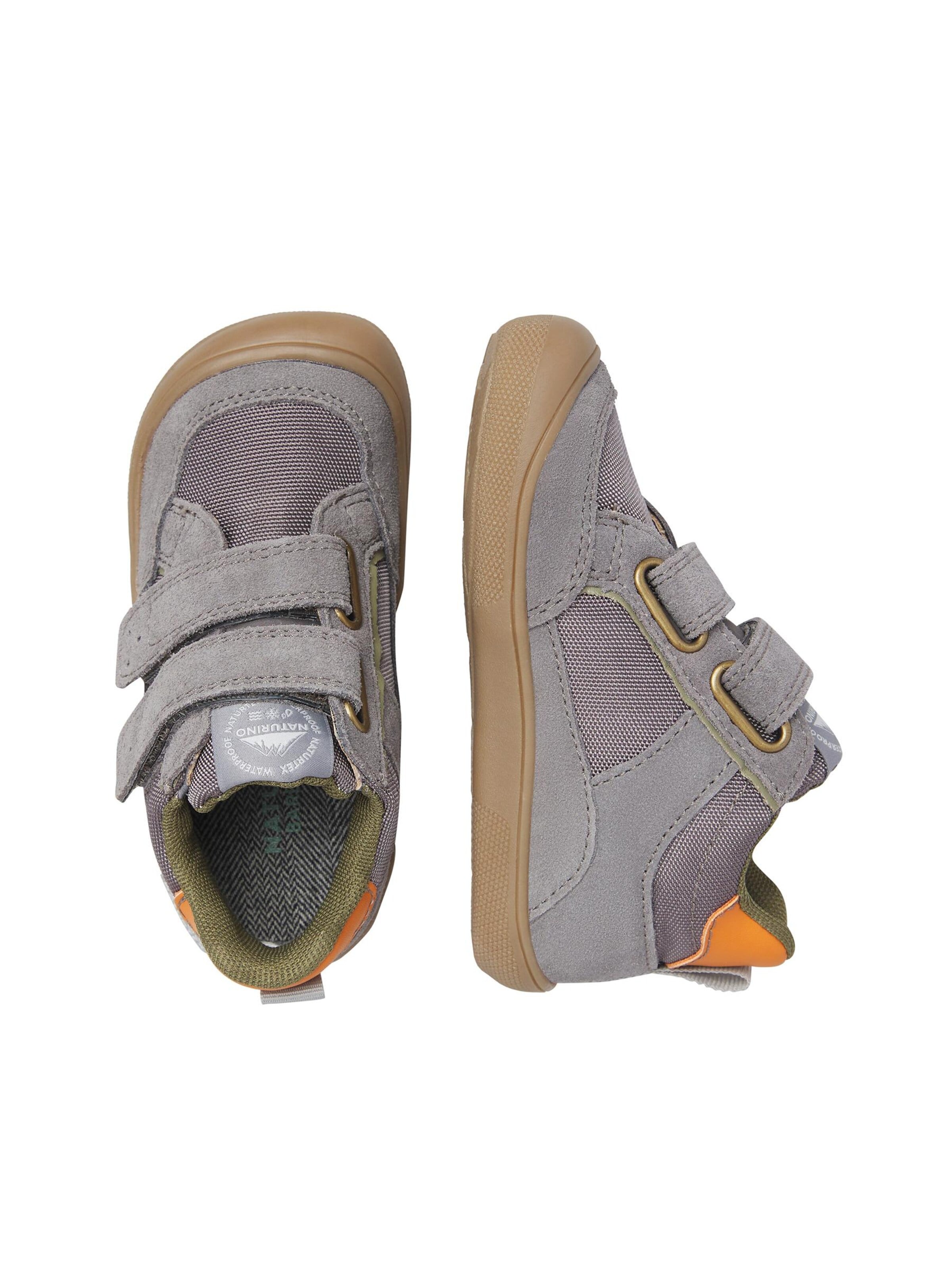 NATURINO Boot 'BAREFOOT KESY HIGH WP.' in Grey
