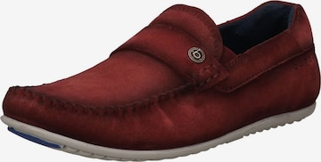 bugatti Moccasins in Red: front