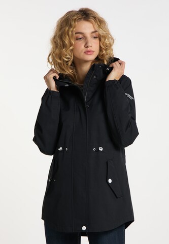 DreiMaster Maritim Between-Season Jacket in Black: front