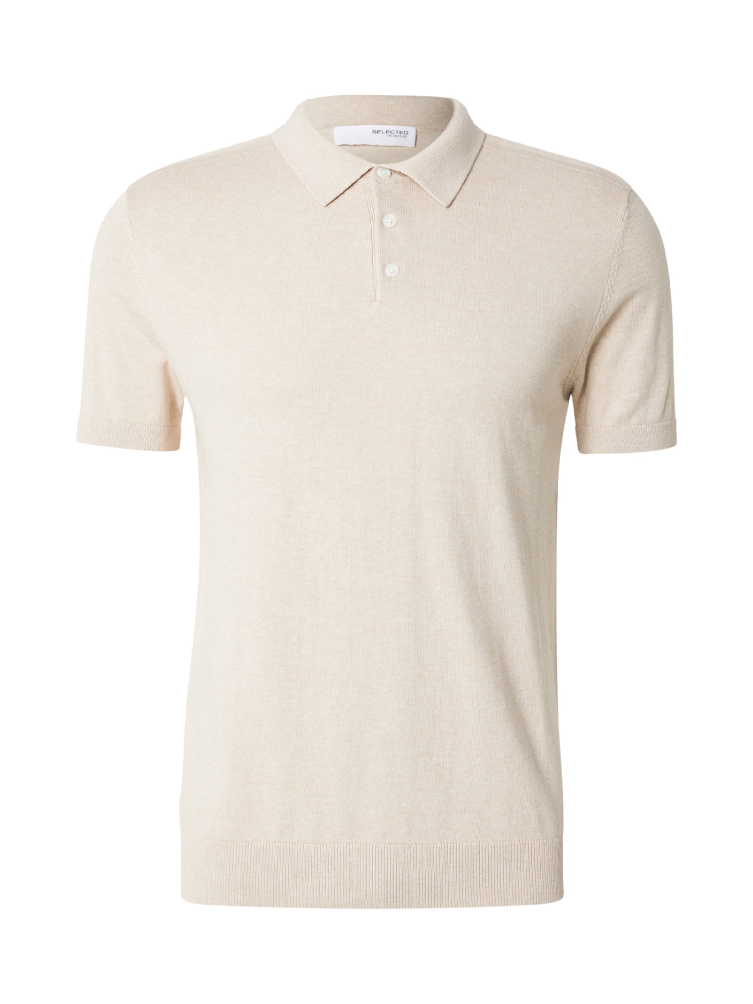 SELECTED Shirt 'SLHBerg' in Beige: front
