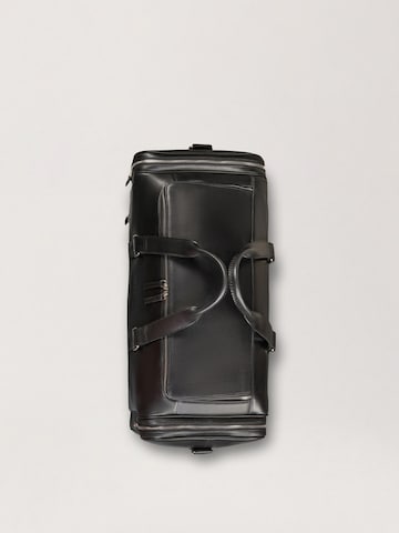 NEGOTIA Leather Weekend bag 'Marent' in Black