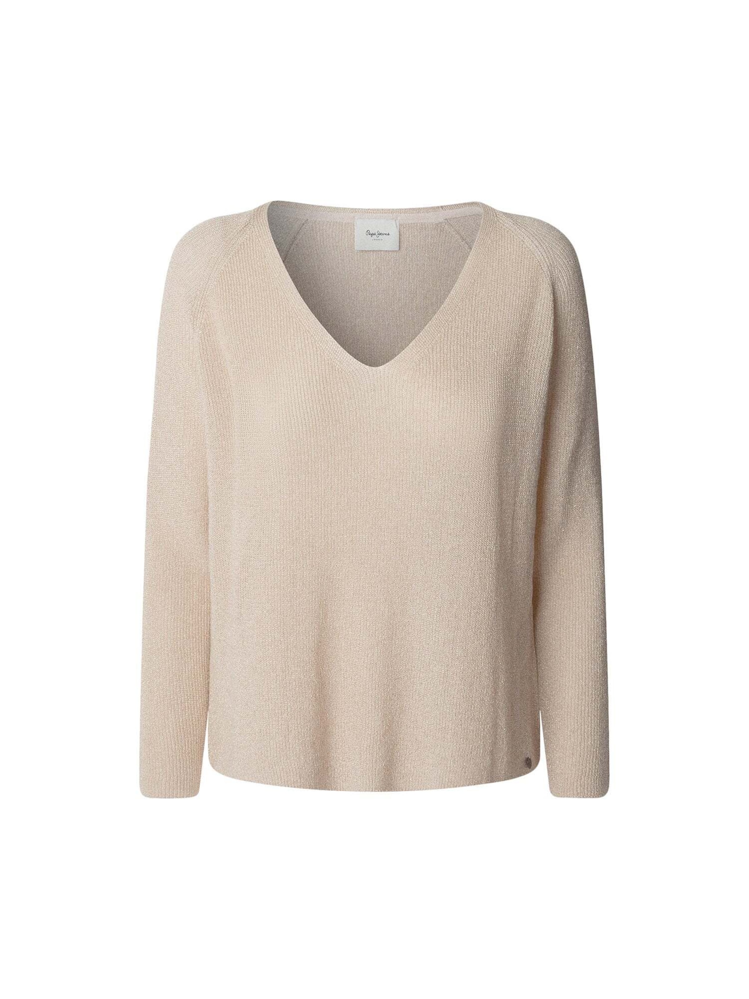 Pepe Jeans Pullover in Gold: Vorderseite
