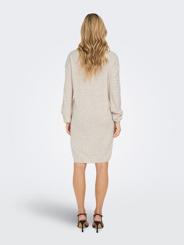 ONLY Knitted dress 'CATA' in Grey