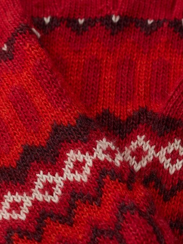Seasalt Cornwall Vingerhandschoenen 'Very Clever' in Rood