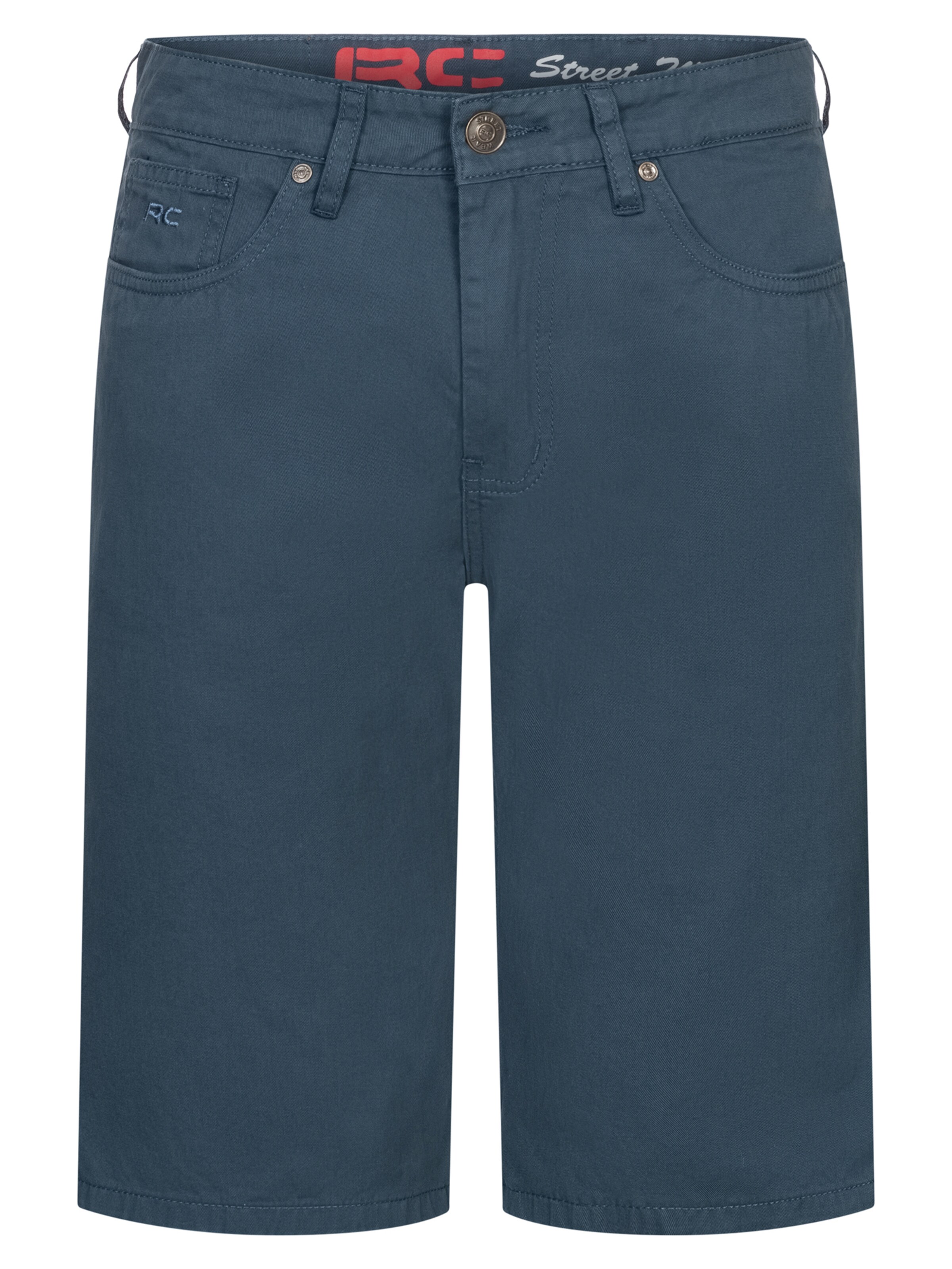 Rock Creek Regular Chinohose in Blau: Vorderseite