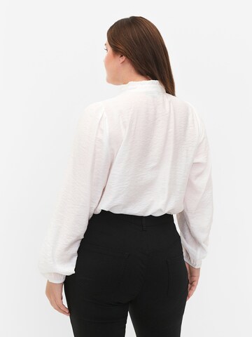 Zizzi Blouse 'CAKAM' in White