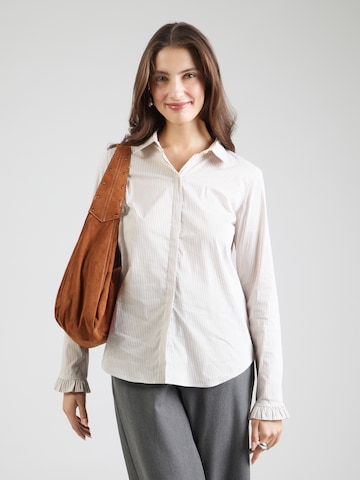 MOS MOSH - Blusa 'MMMattie' en marrón: frente