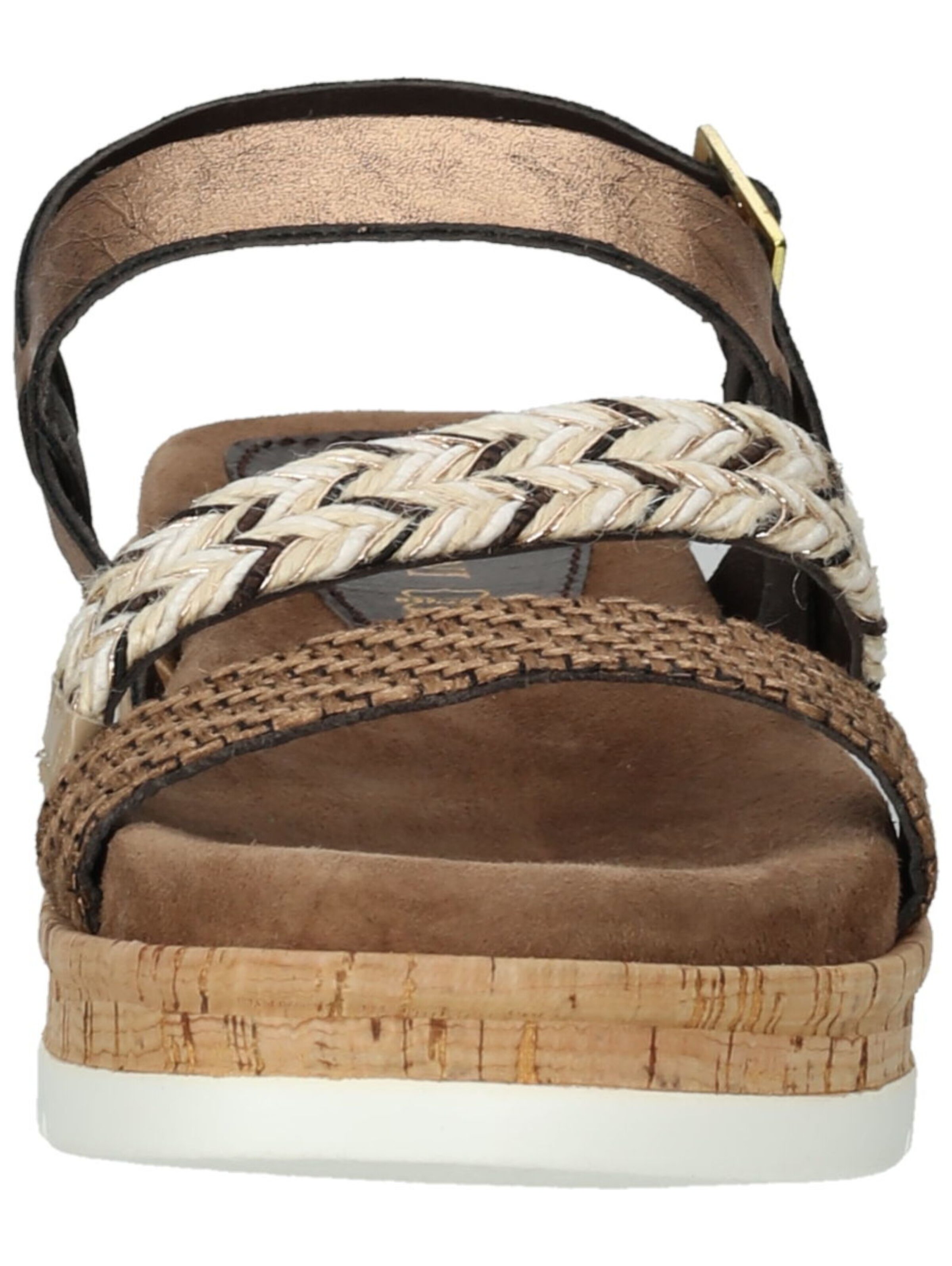 LAZAMANI Strap Sandals in Brown