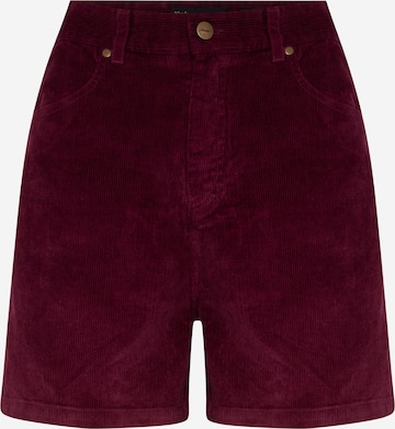 regular Pantaloni 'Shelby' di Afends in rosso: frontale