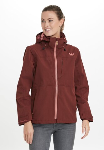 Whistler Outdoor Jacket 'Downey' in Red: front