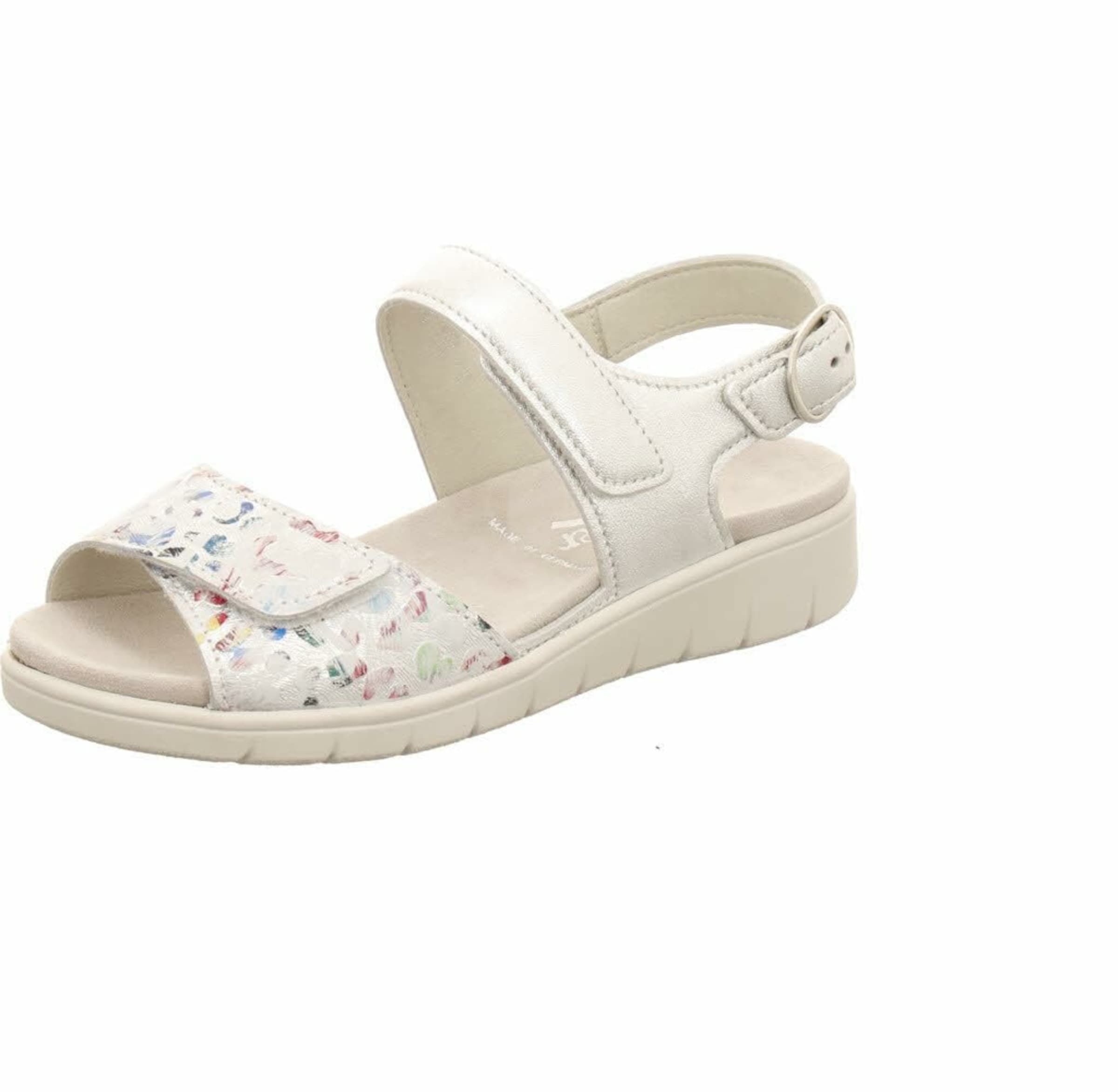 SEMLER Sandale in Weiß: Vorderseite