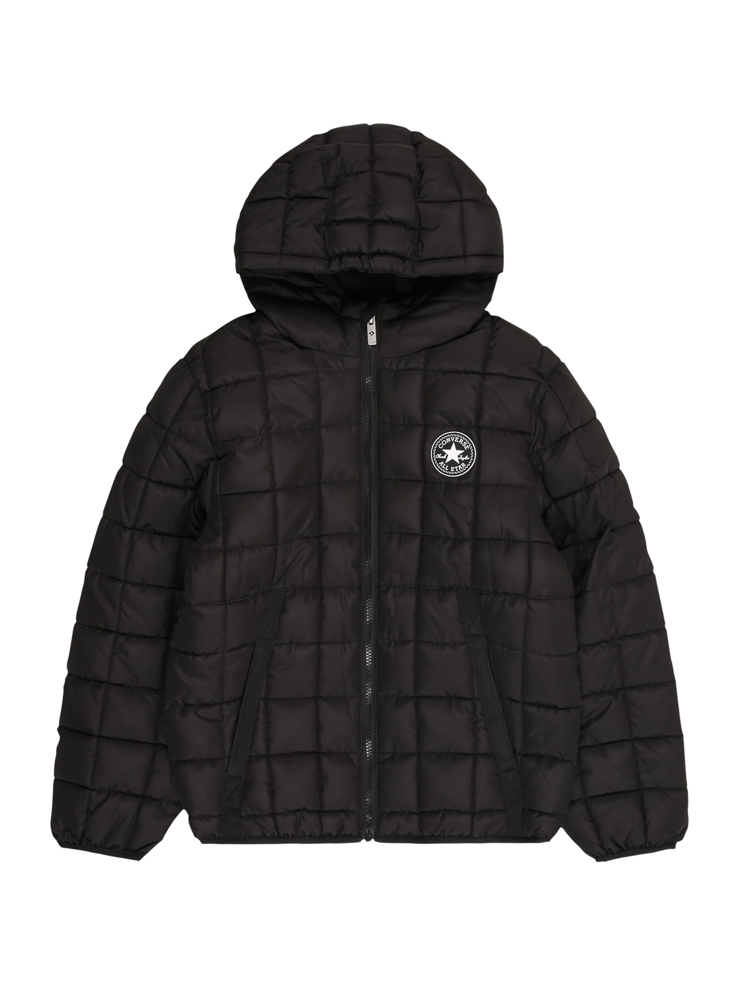 CONVERSE Jacke in Schwarz: Vorderseite