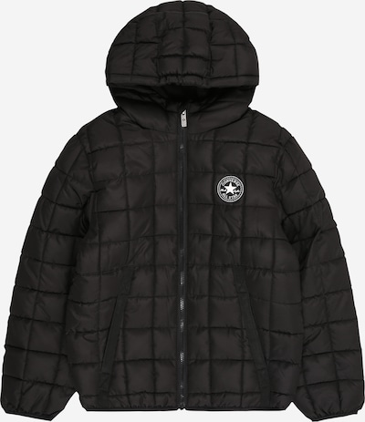 CONVERSE Prijelazna jakna u crna / bijela, Pregled proizvoda