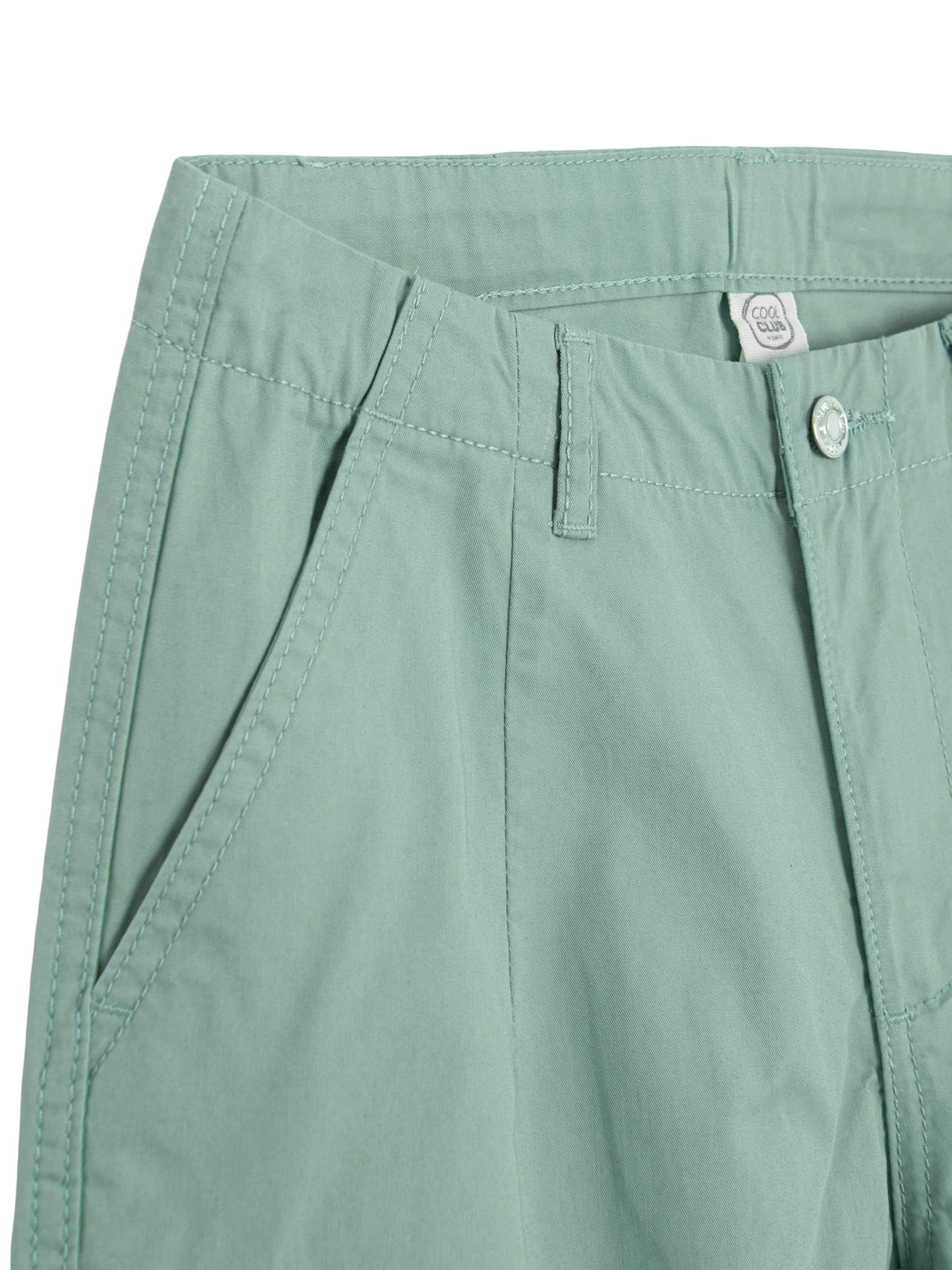 Cool Club Wide leg Byxa i grön
