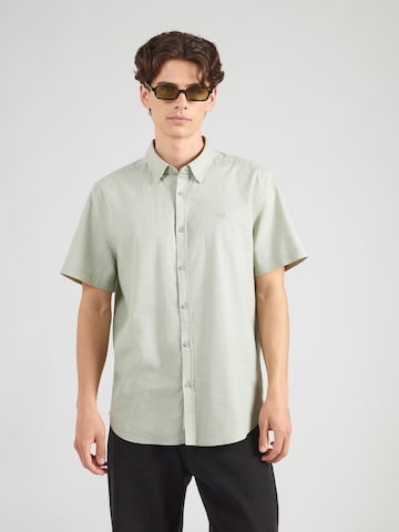 MUSTANG - Comfort Fit Camisa 'BERKELEY' em verde: frente