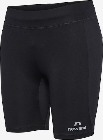 Skinny Pantalon de sport Newline en noir