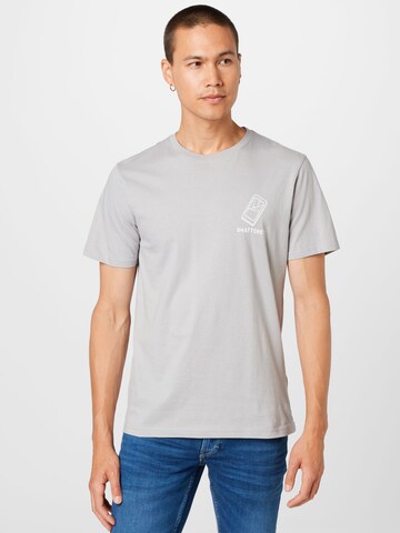 Cotton On Shirt 'Tbar Art' in Grey: front