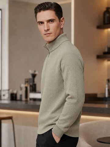 ALLTHEMEN Sweatshirt 'Stille' in Green
