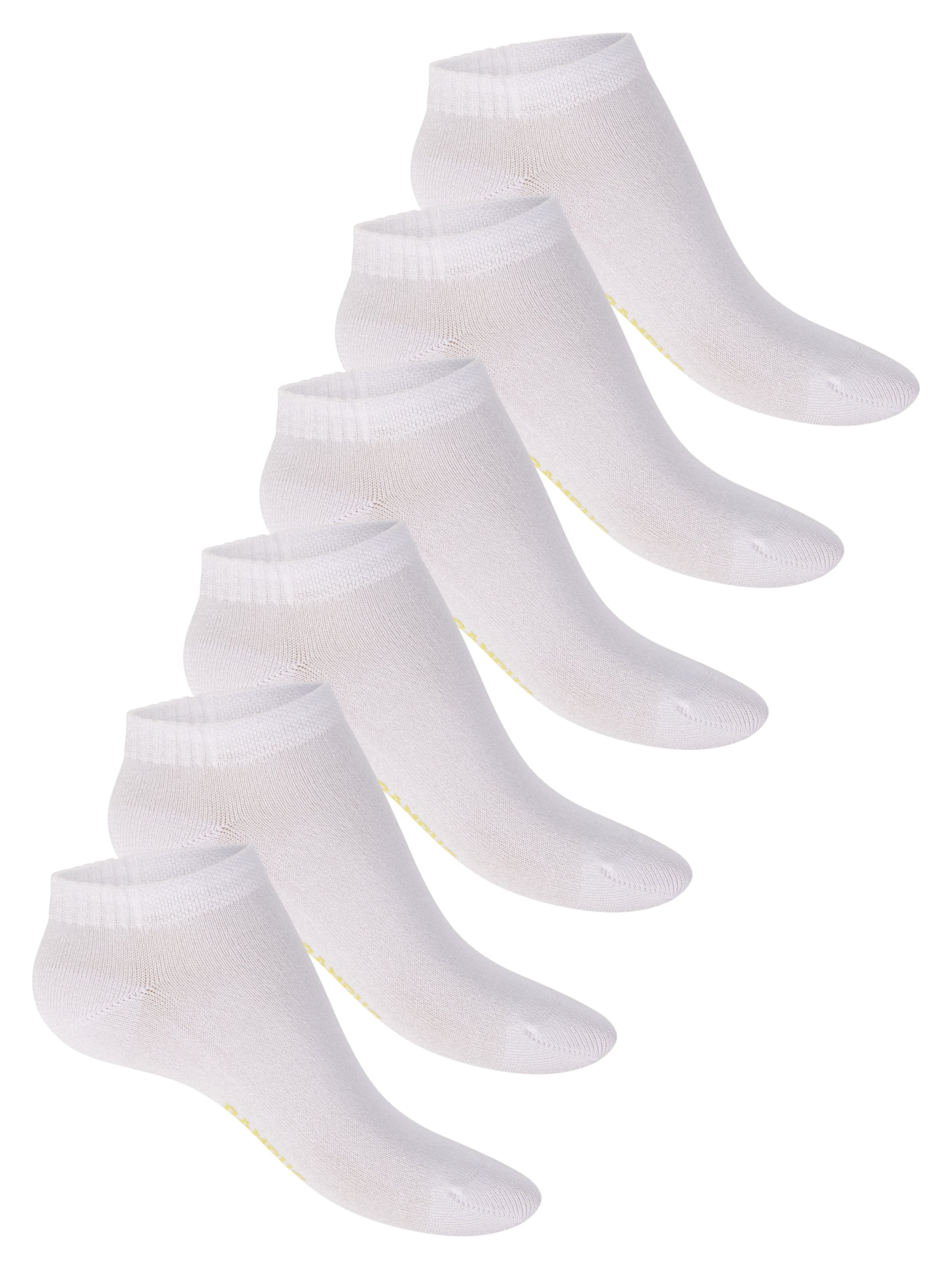 footstar Füßlinge 'Comfort' in Weiß: Vorderseite