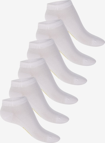 footstar Ankle Socks 'Comfort' in White: front