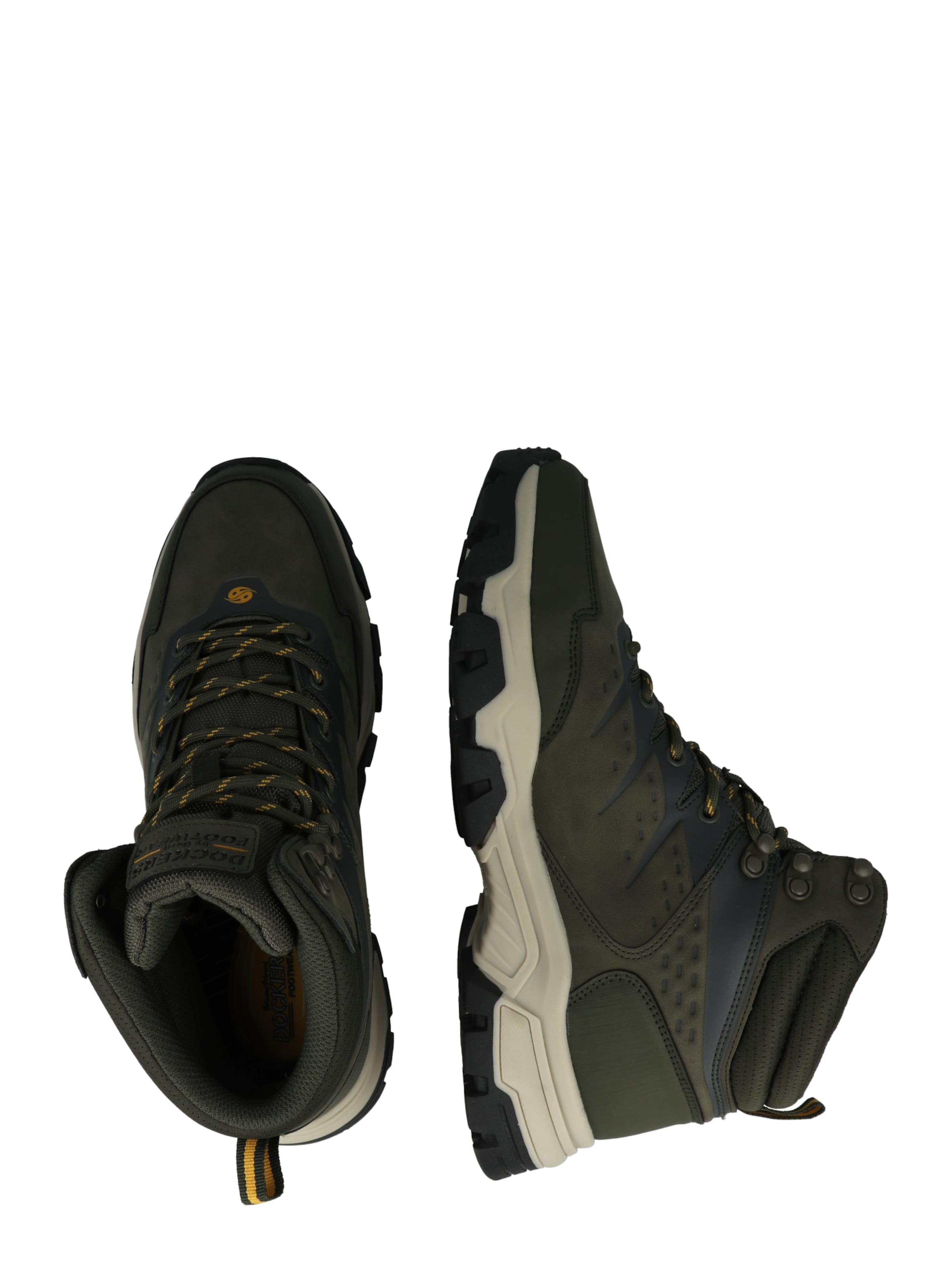 Dockers by Gerli Schnürboots in Grün