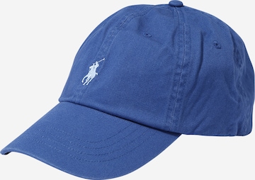 Casquette Polo Ralph Lauren en bleu : devant