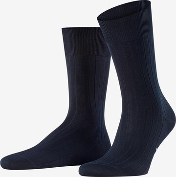 FALKE Socken 'Milano' in Blau: Vorderseite