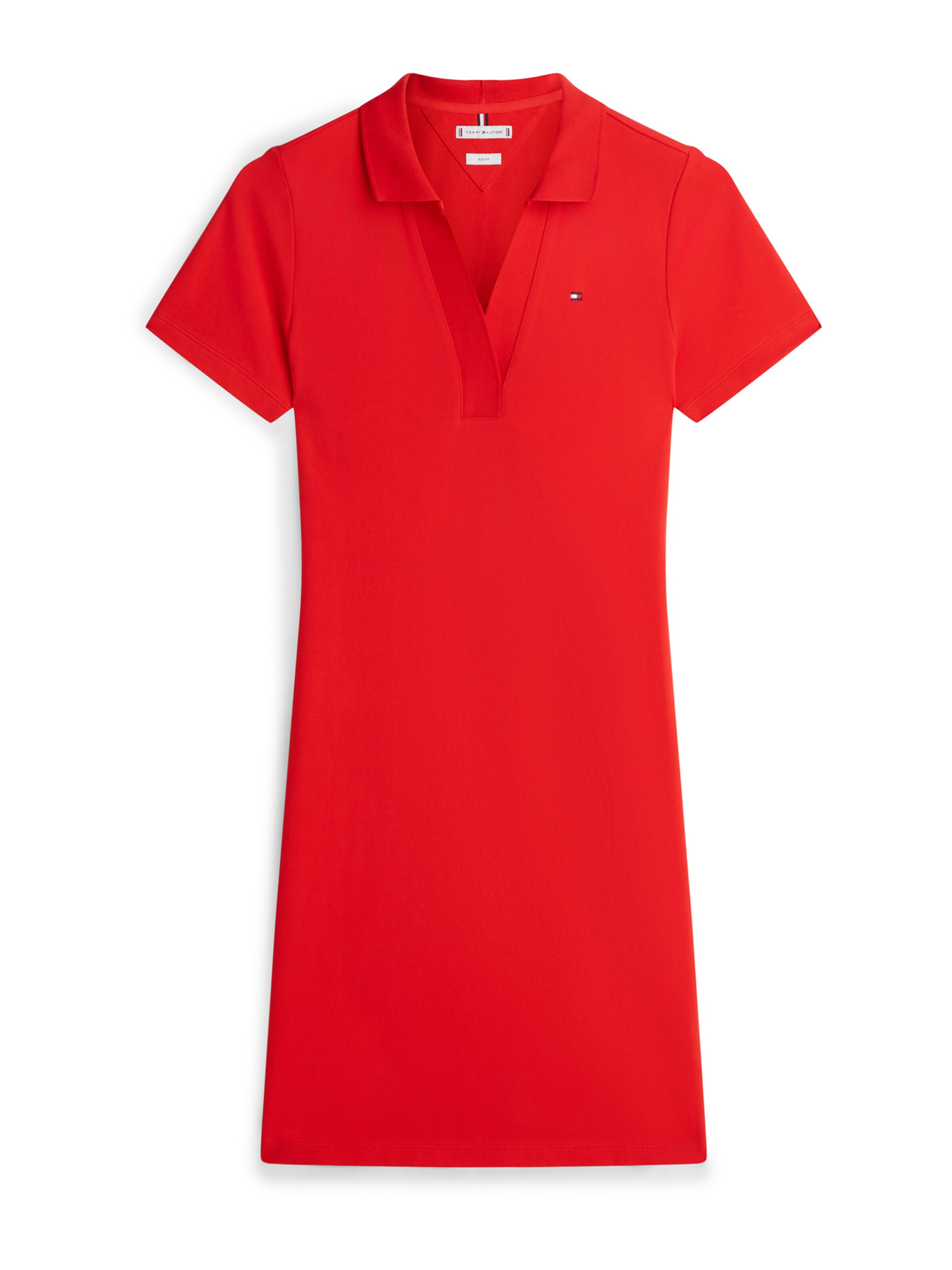 TOMMY HILFIGER Jurk '1985' in Rood: voorkant