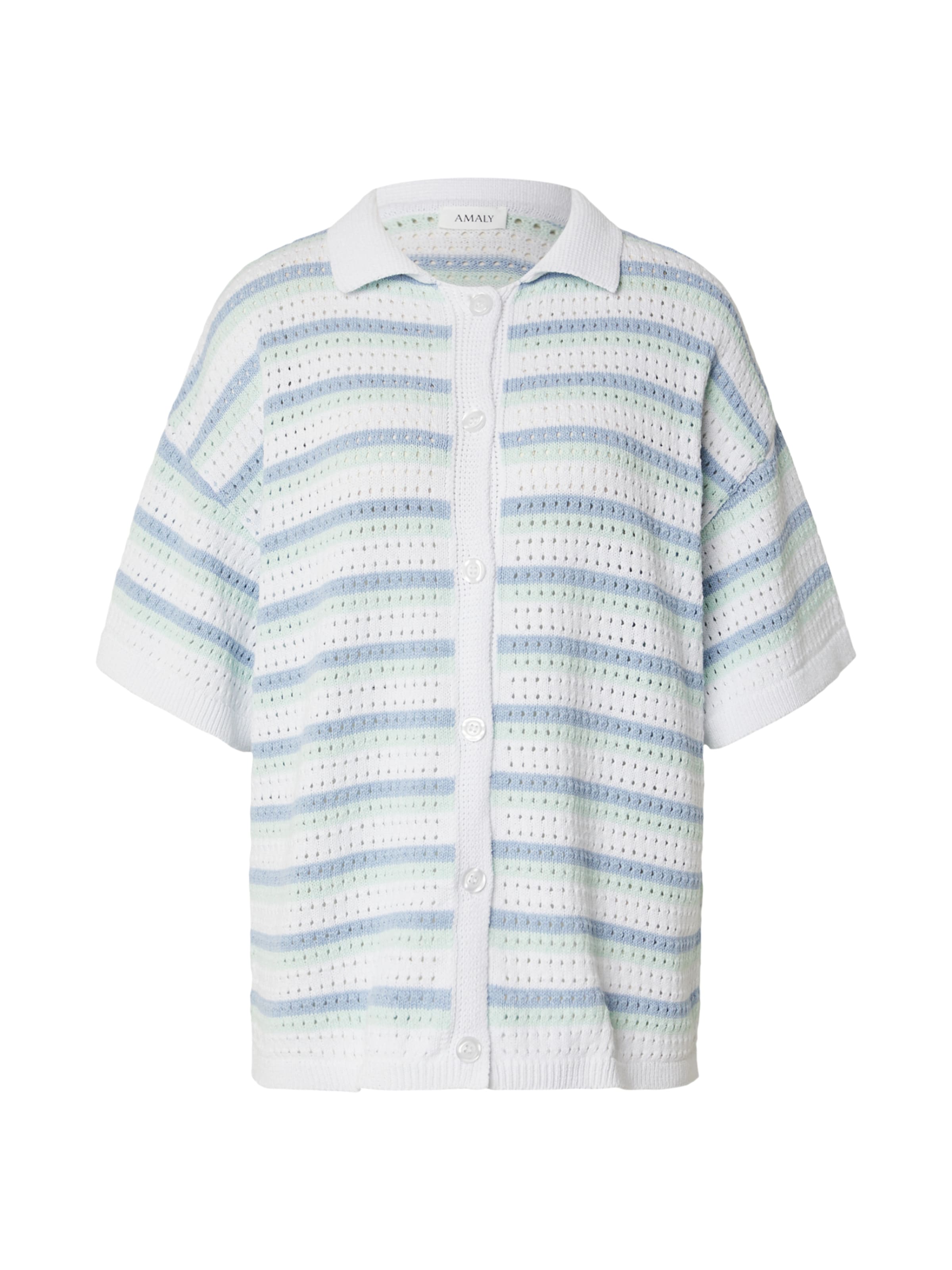 AMALY Футболка в Синий: спереди