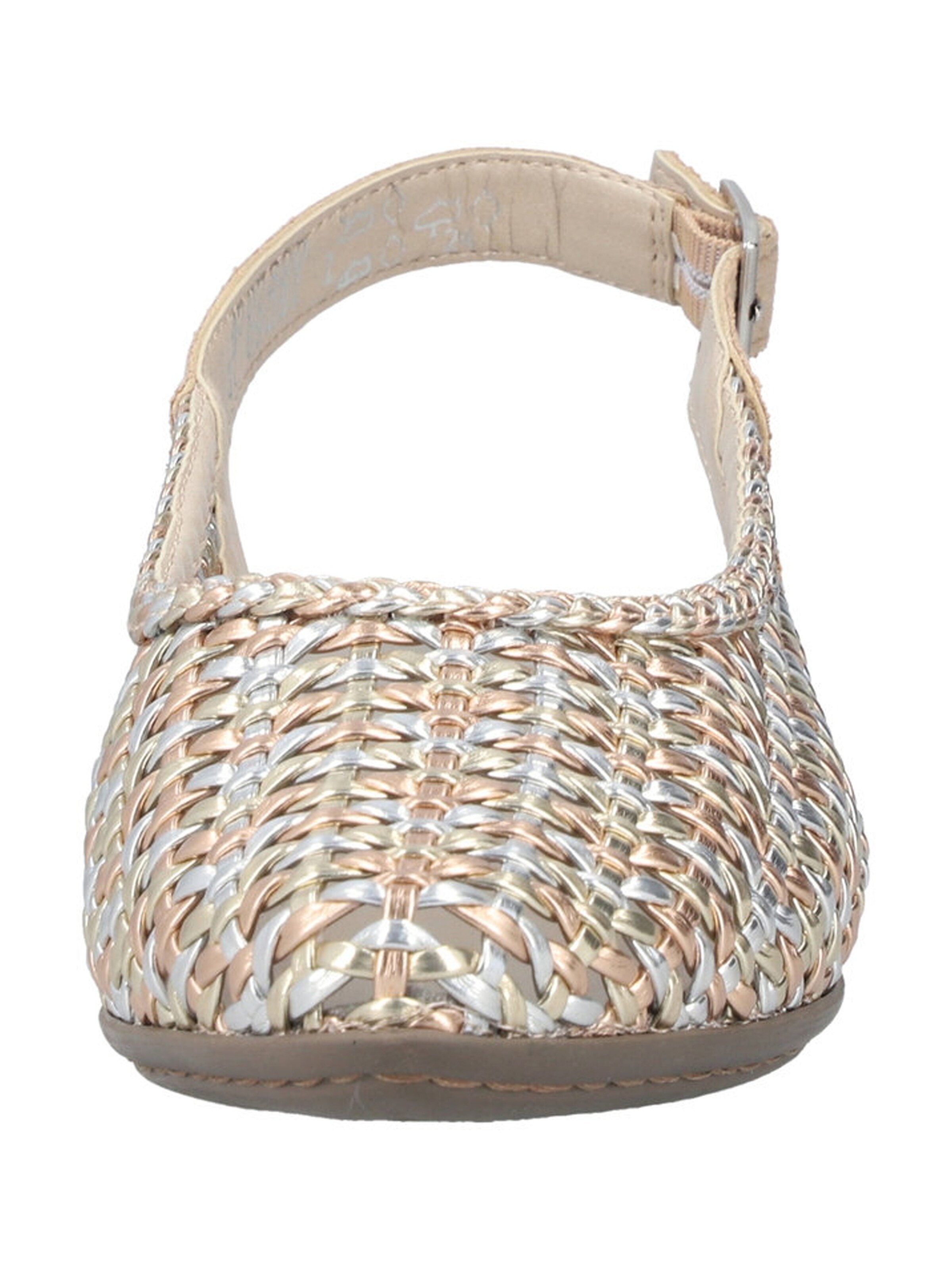 Pumps de la Rieker pe argintiu