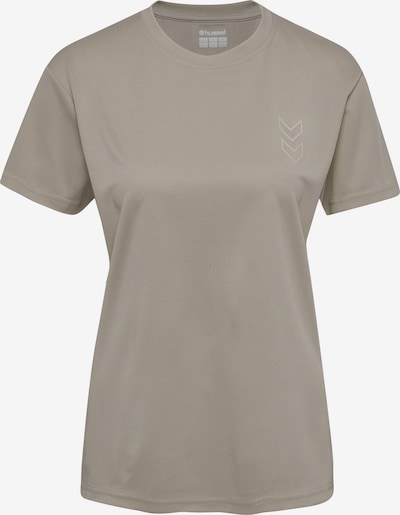 Hummel T-shirt fonctionnel en beige, Vue avec produit