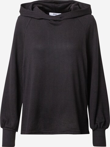 ONLY Sweatshirt 'ELCOS EMMA' in Zwart: voorkant