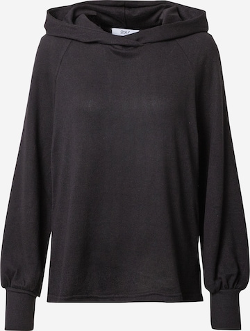 ONLY - Sweatshirt 'ELCOS EMMA' em preto: frente